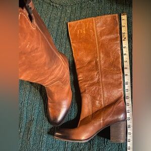 Vince Camuto Brown Heeled Boots